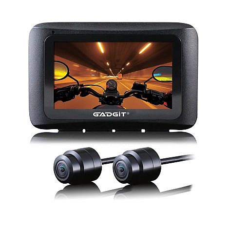 מצלמה לאופנוע קדמי אחורי מידלנד Midland Motoview